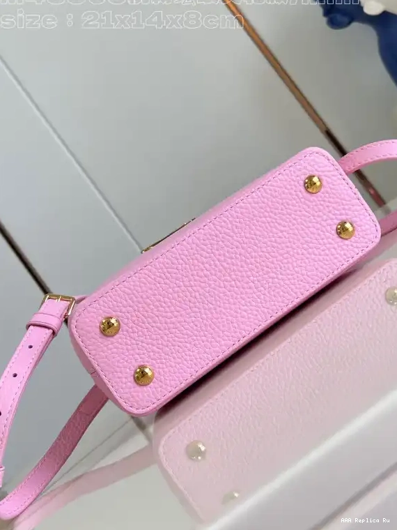 AAA Pruses Bags MINI-21*14*8CM LOUIS CAPUCINES VUITTON 0625